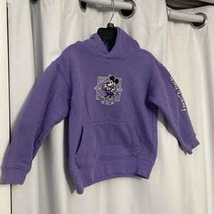 Disney 100 Purple Hoodie with Mickey and friends